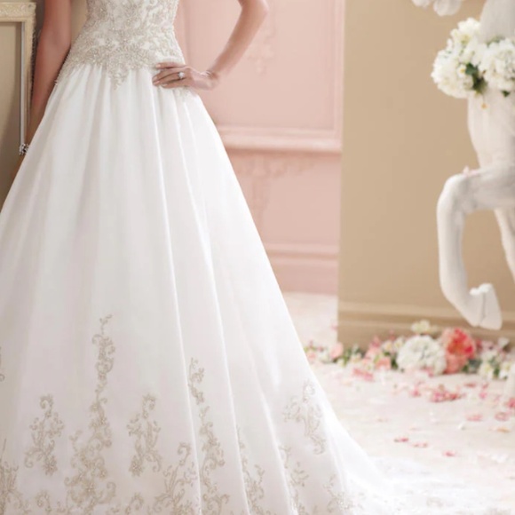 DAVID TUTERA WEDDING DRESS - Picture 7 of 8